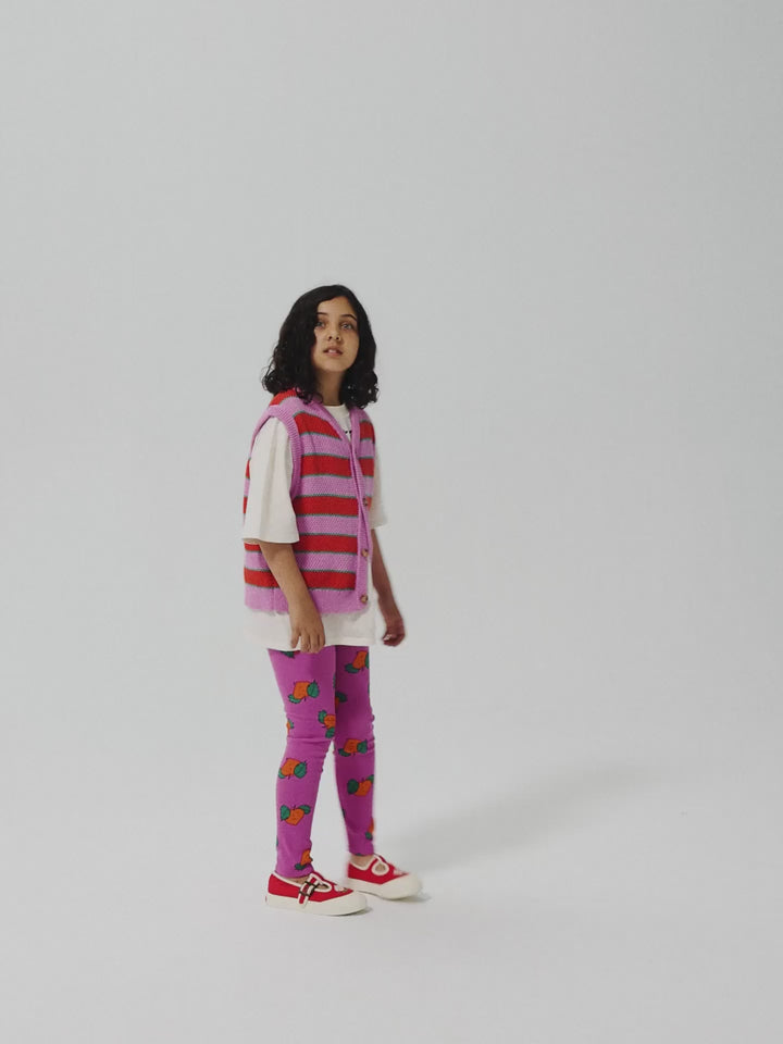 Tangerine all over leggings