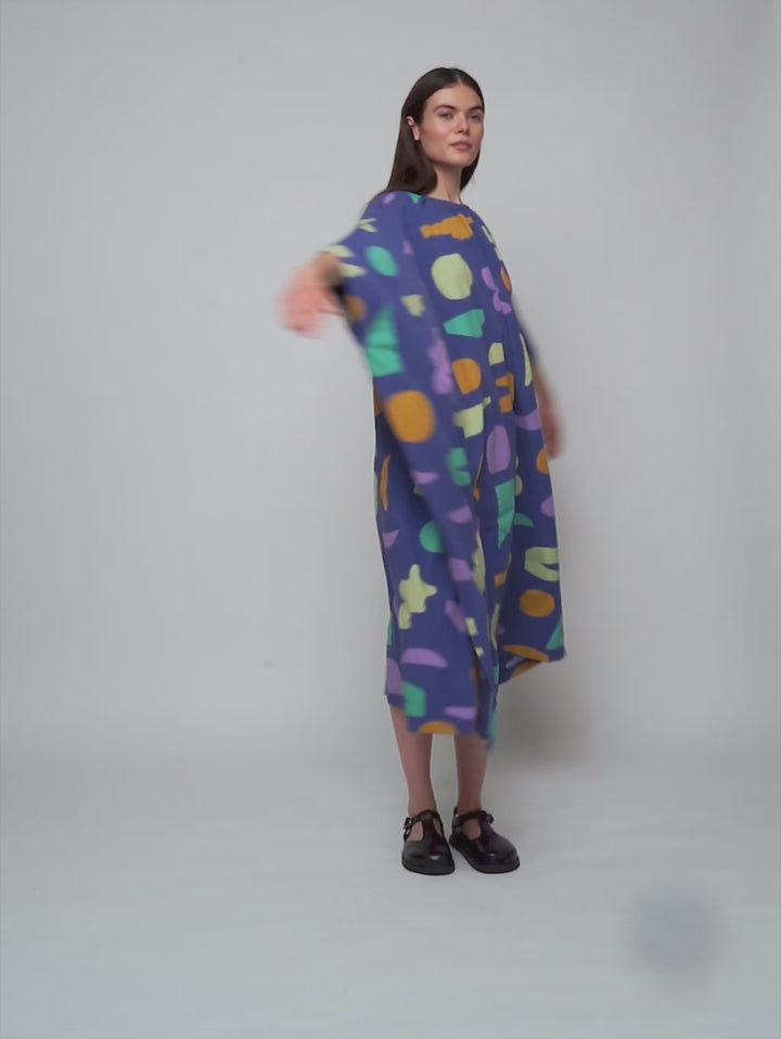 Summer Landscape Woven Dress