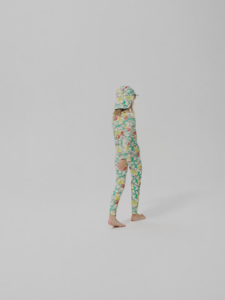 Color Herbalist all over swim overall