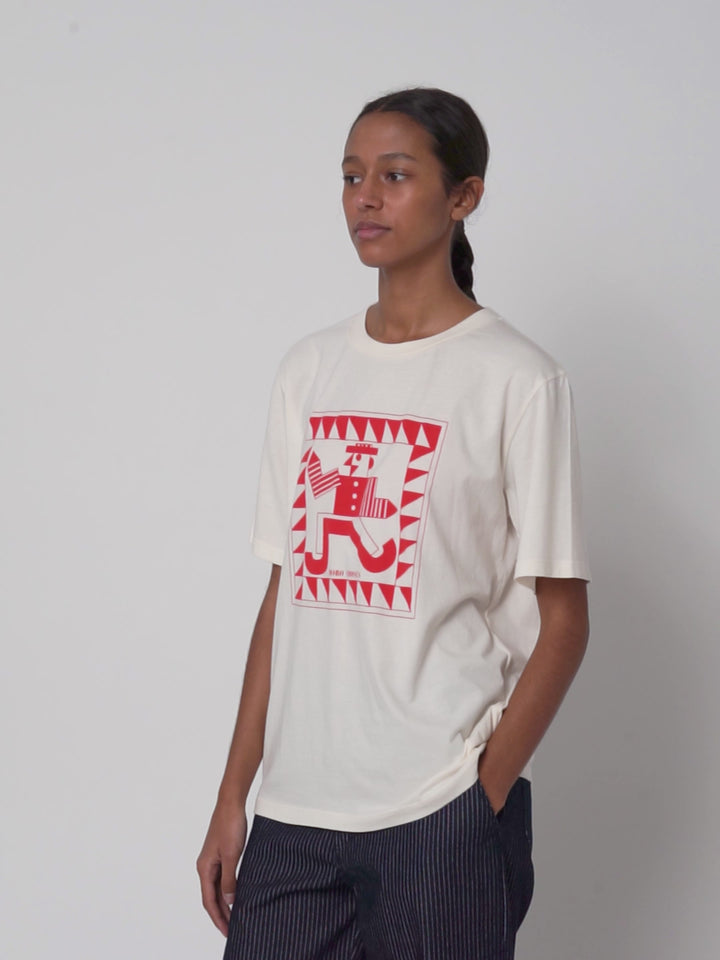 Mr Pencil fitted T-shirt