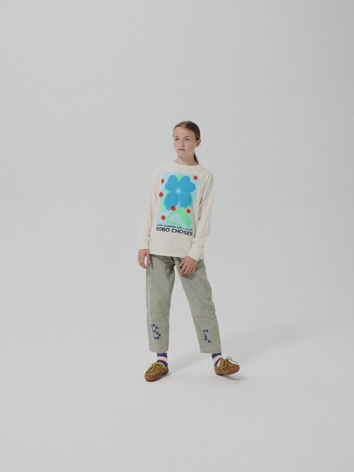 Square Bobo Choses denim pants