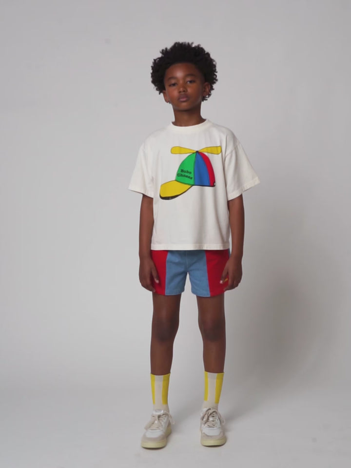Flying cap T-shirt