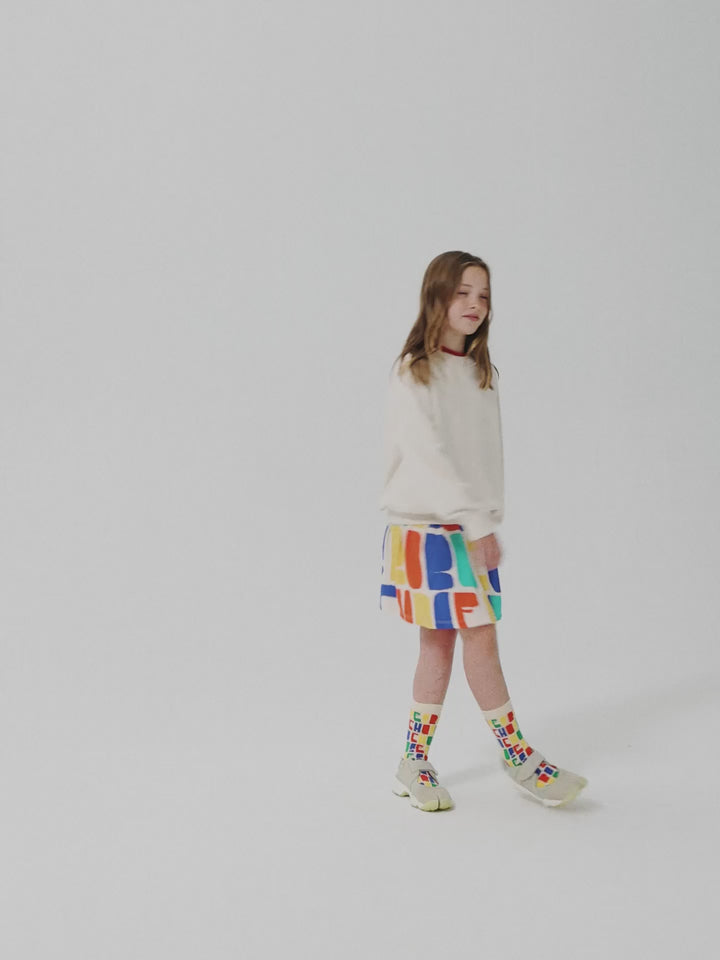 Bobo Choses By Hand 래글런 스웨트셔츠