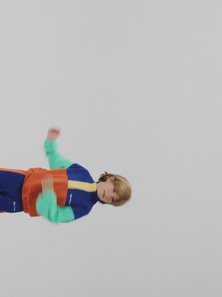 Sudadera de cremallera Bobo Choses Color Block