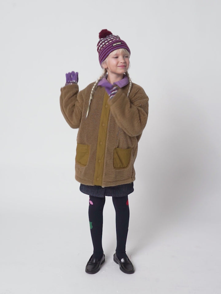Bobo Choses sheepskin coat