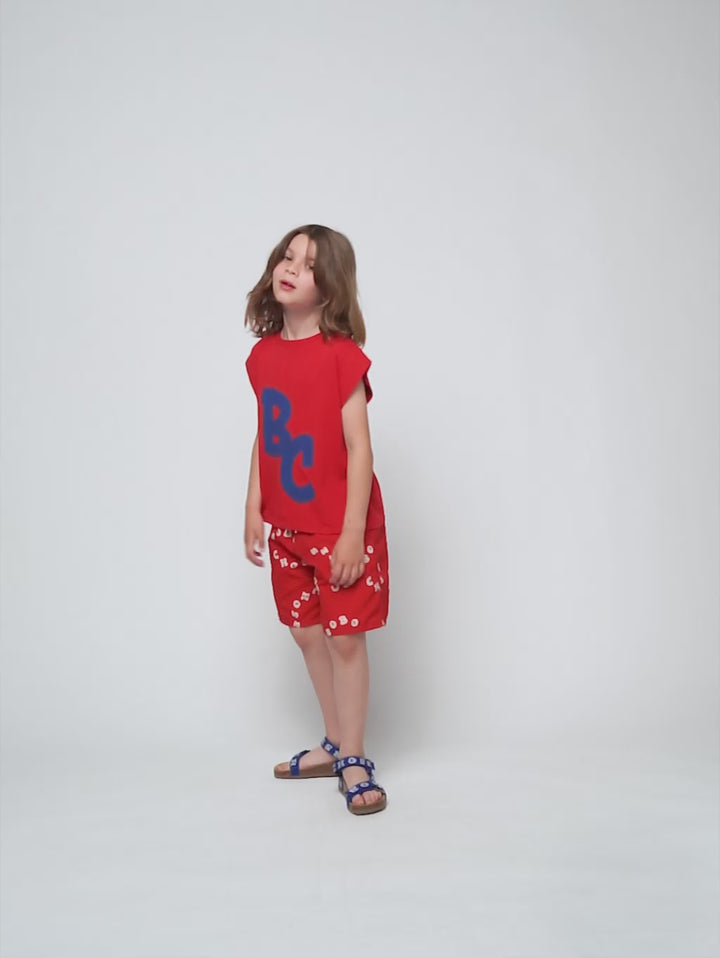 Bobo Choses Circle all over swim bermuda shorts