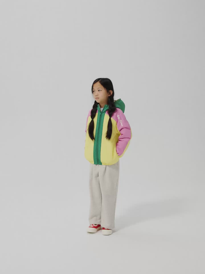 Color Herbalist all over reversible light anorak