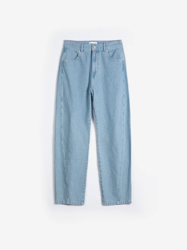 Simple pear high waist jeans