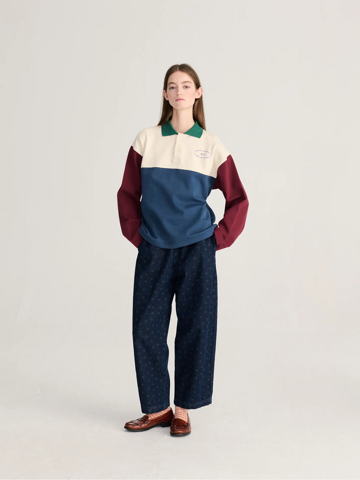 Sweatshirt mit Polokragen Mystery BC