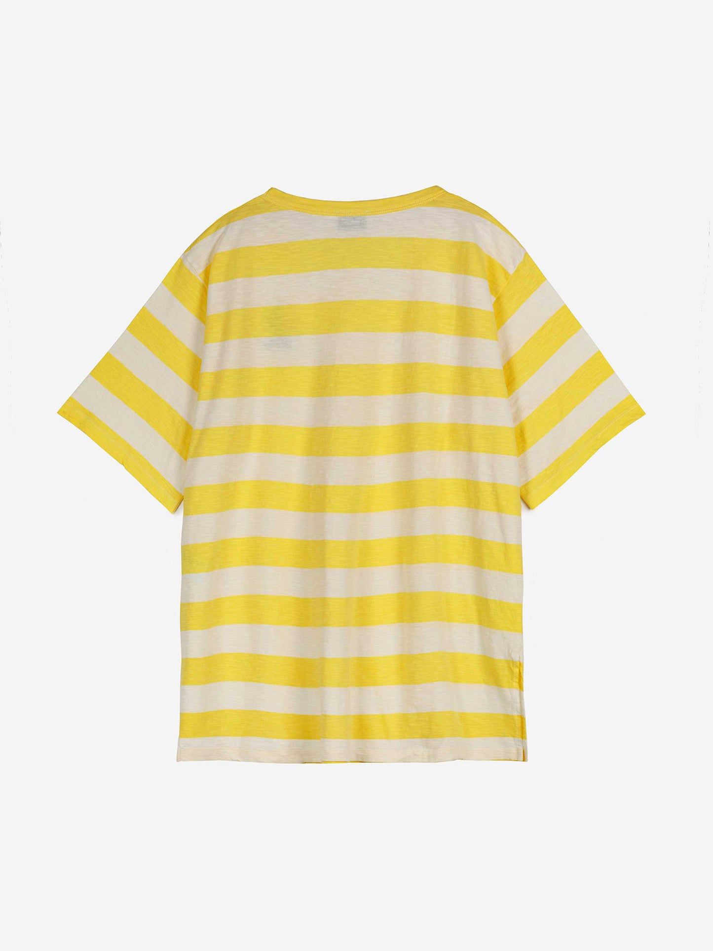 Camiseta holgada rayas amarillas