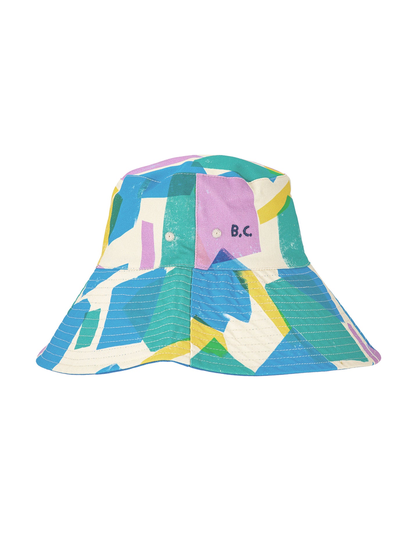 Multicolour Sun Cotton hat