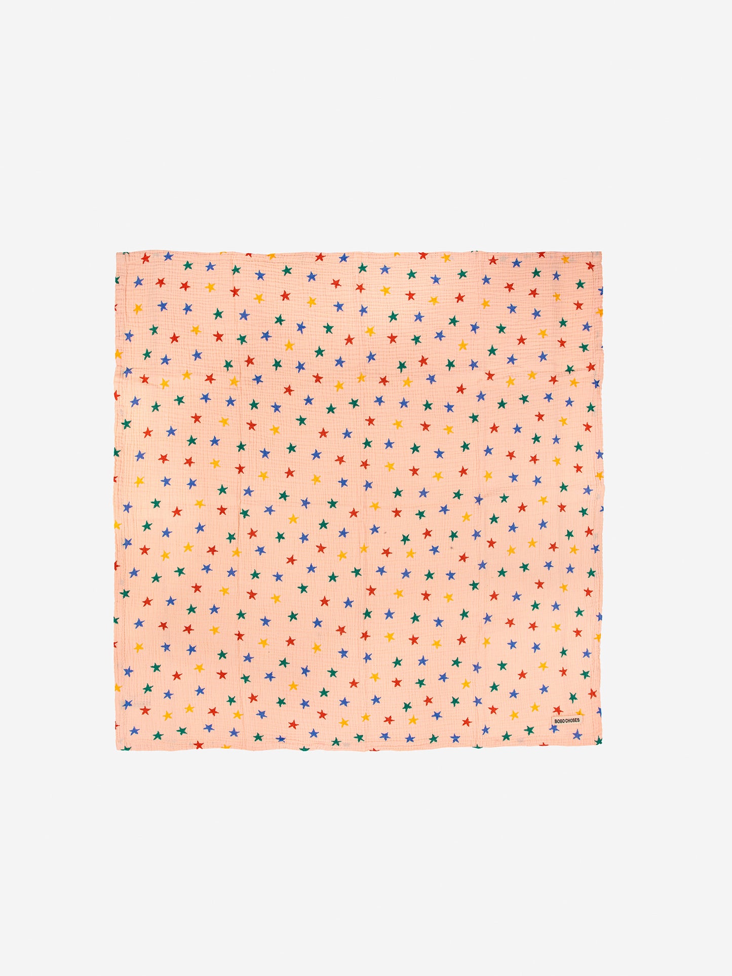 Multicolor Stars all over muslin