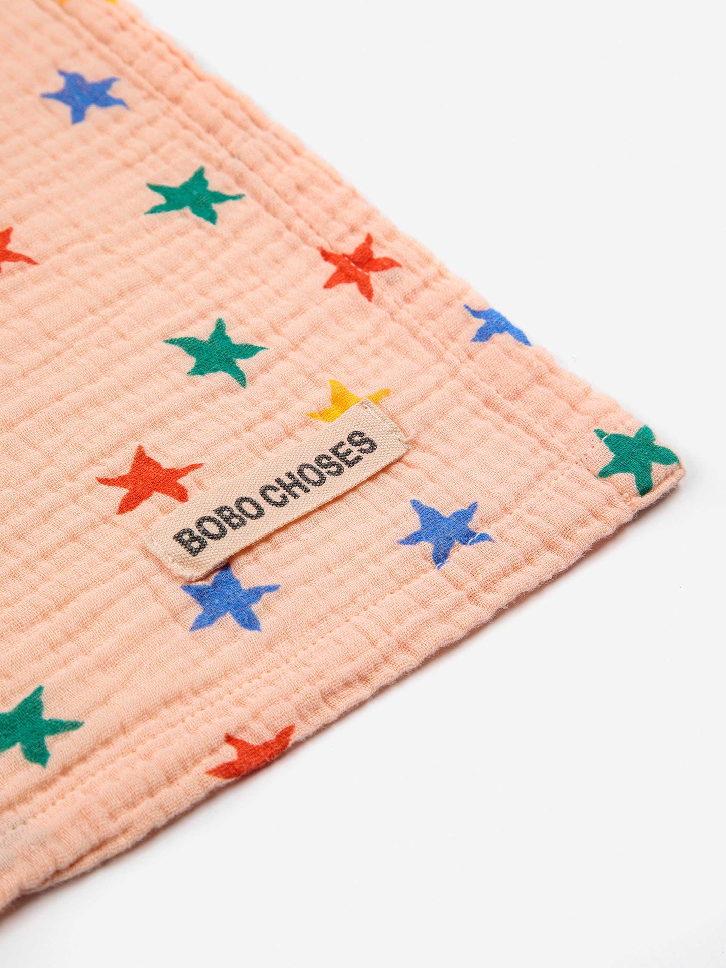 Multicolor Stars all over muslin