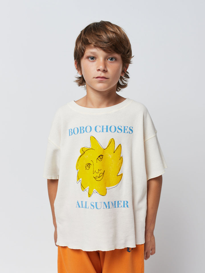 All summer short sleeve T-shirt