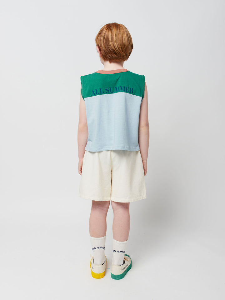 Bobo choses color block sleeveless T-shirt