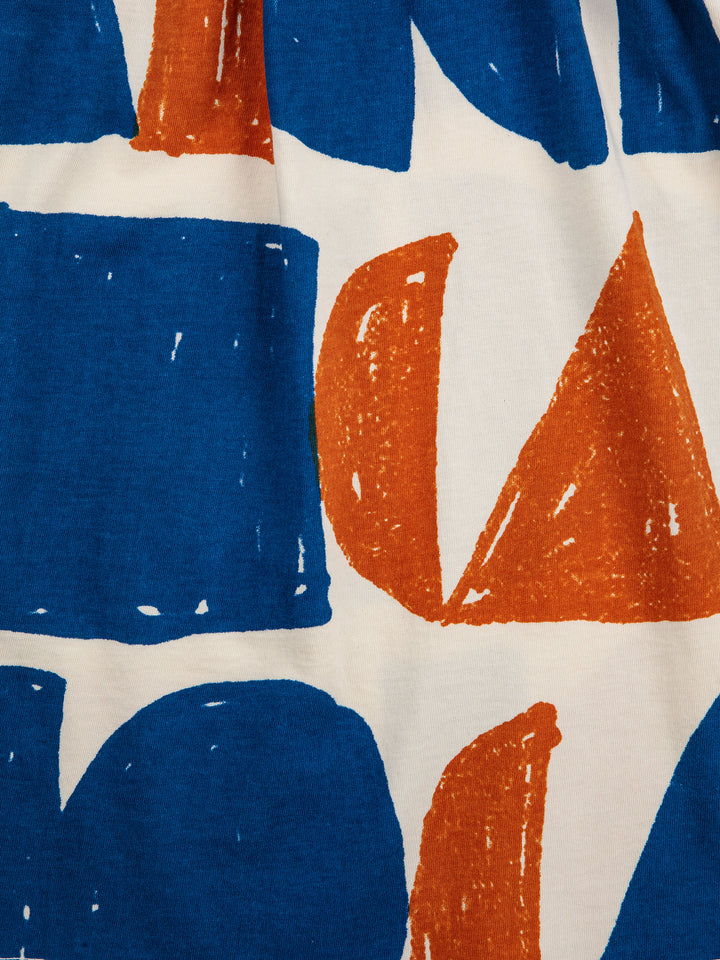 Geometric sleeveless dress