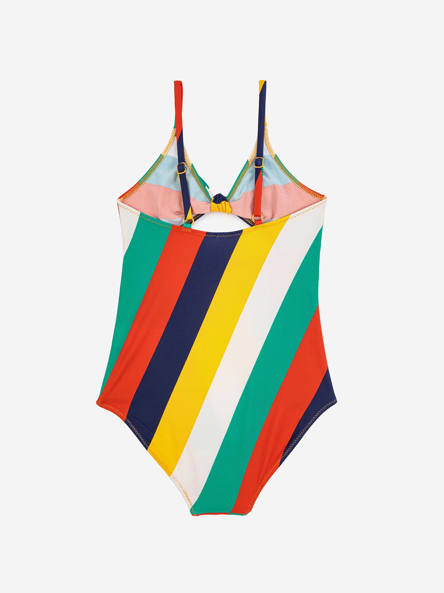 Multicolor stripe swimsuit