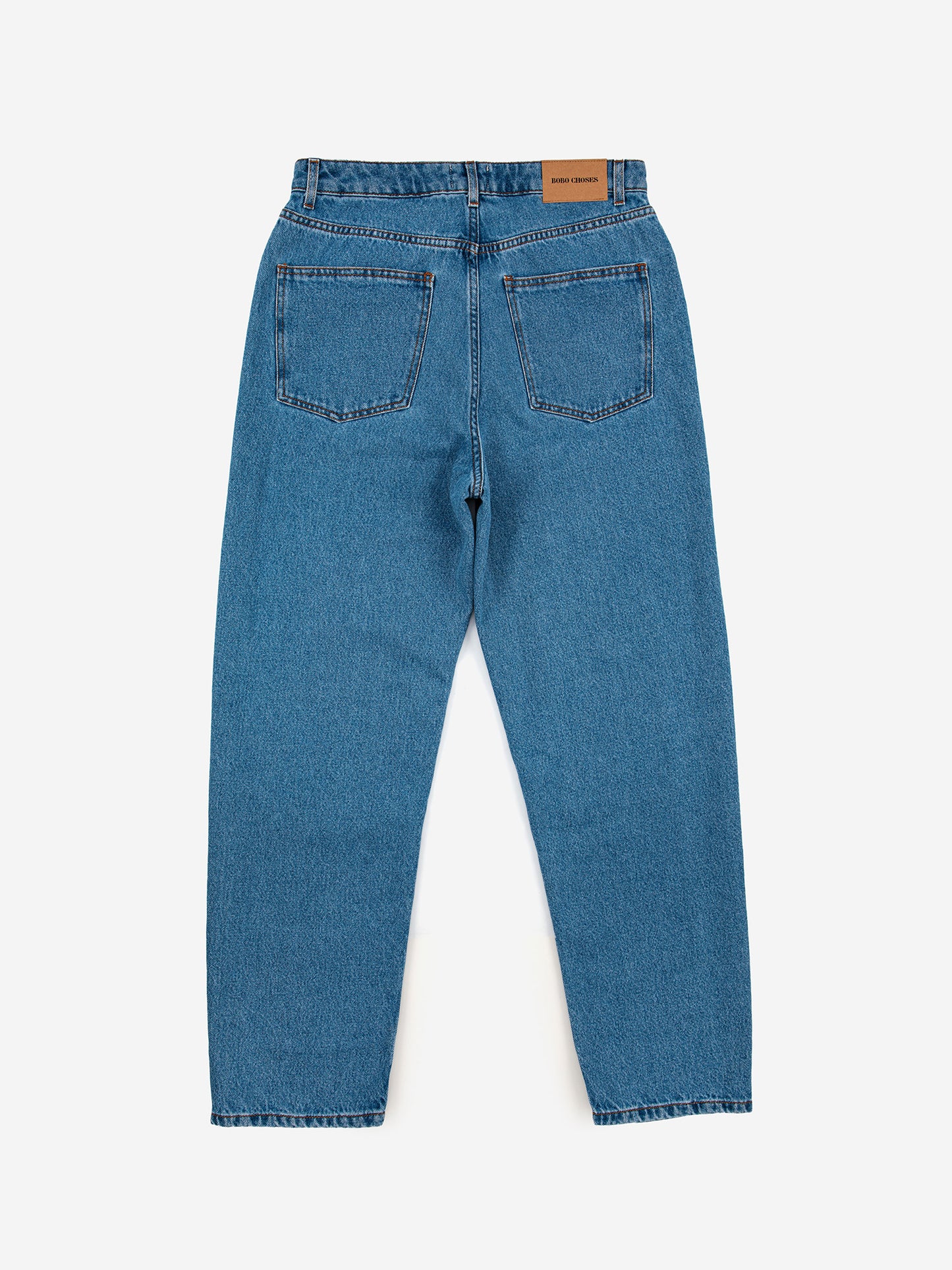 Patch denim jeans