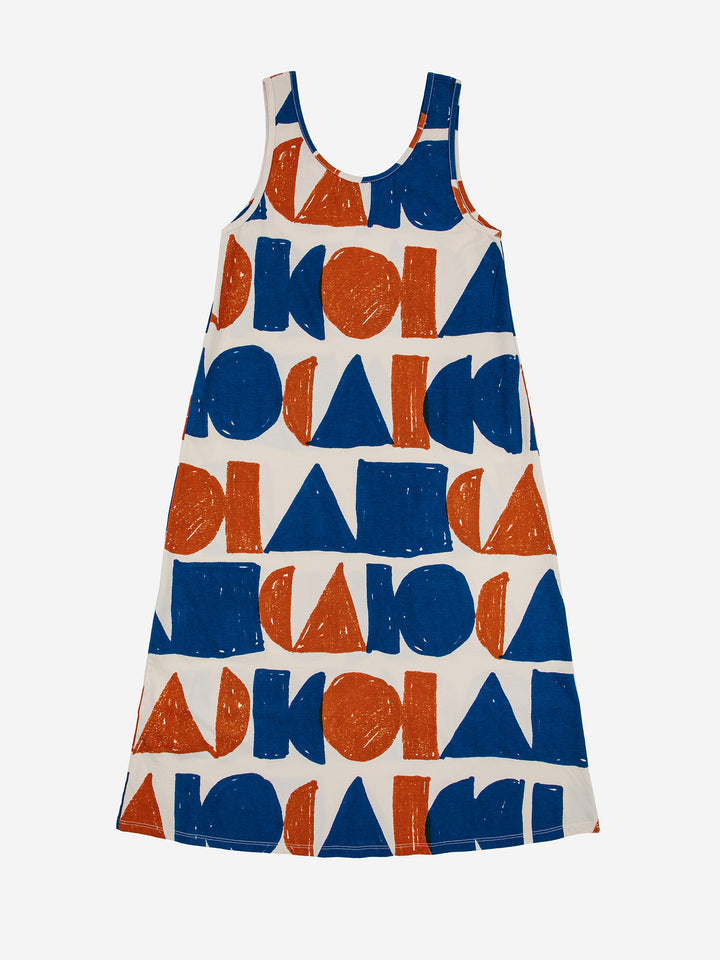 Vestit de tirants figures geomètriques