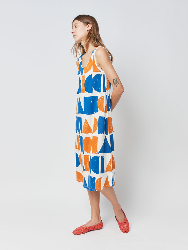 Vestit de tirants figures geomètriques