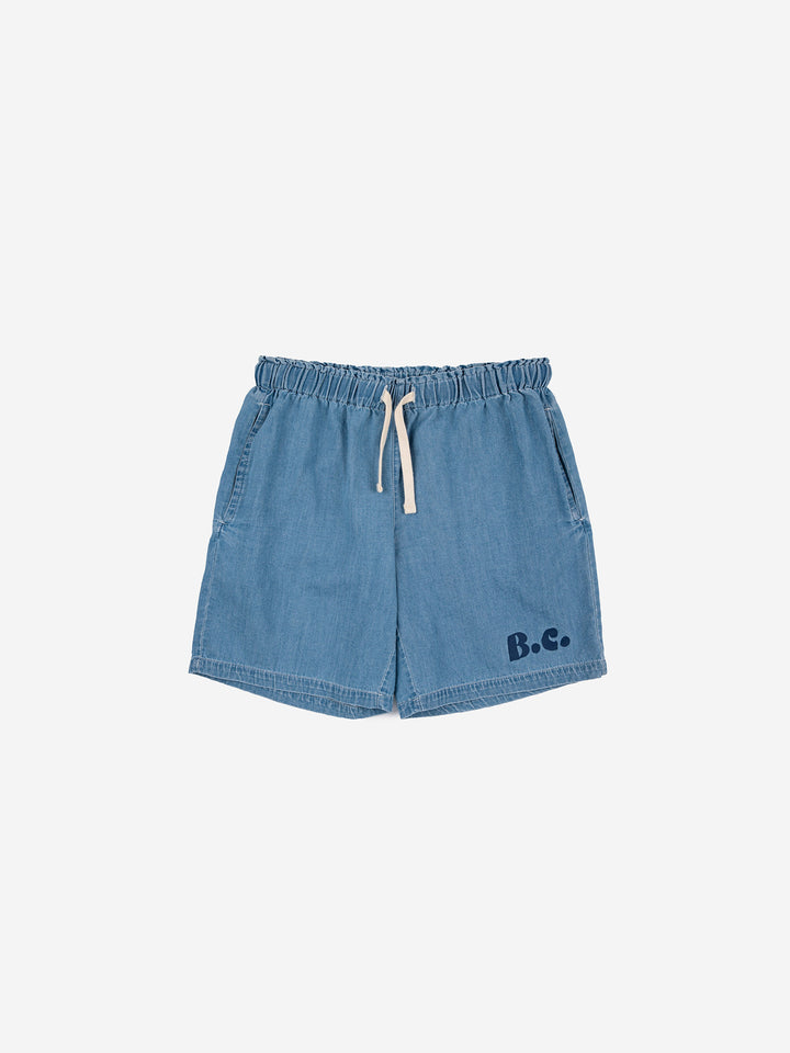 B.C light denim bermuda