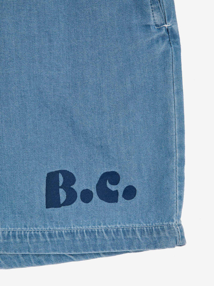 B.C light denim bermuda