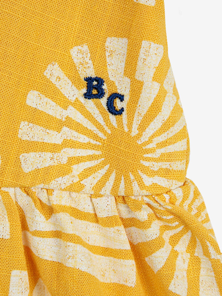 Seashell all over woven dress