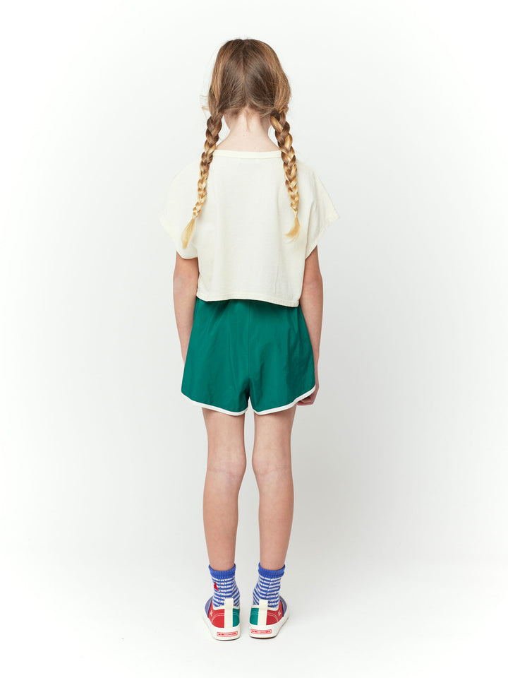 Fish Glass patch swim short