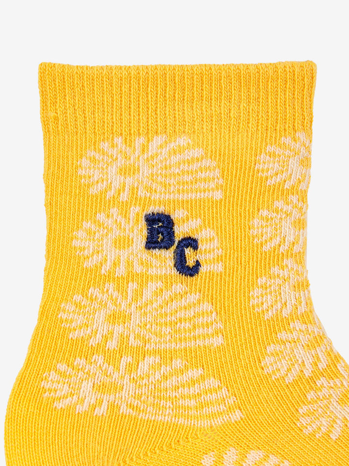 Seashell all over short socks