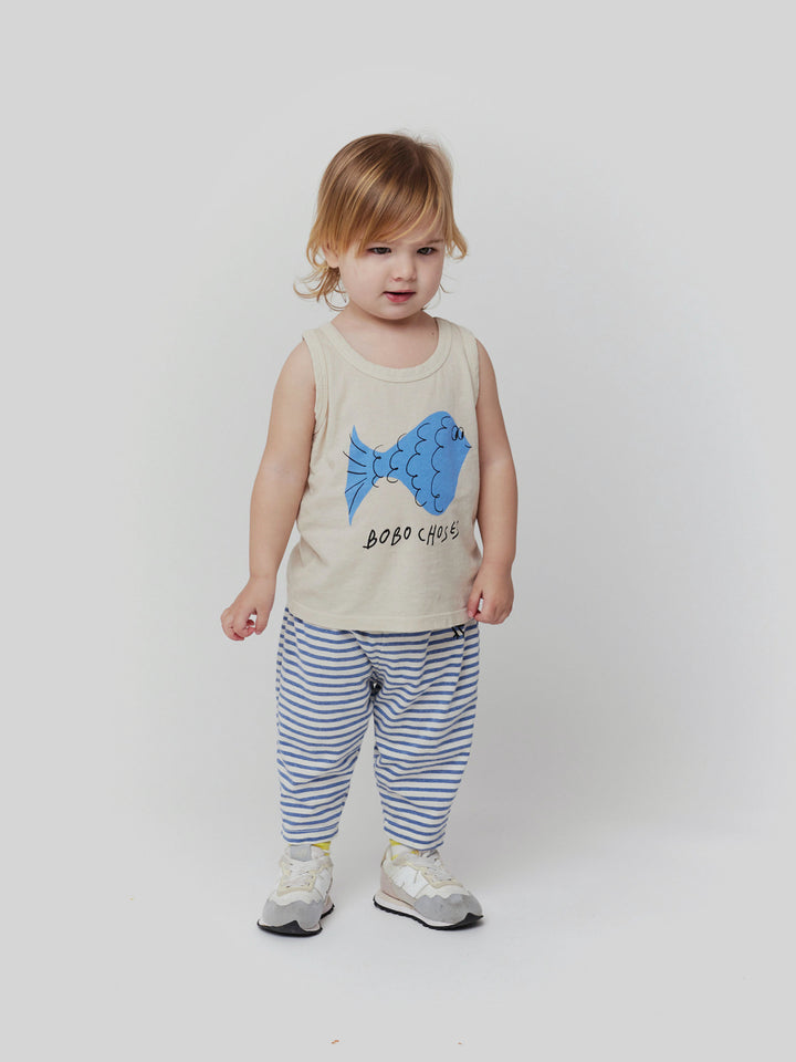 Blue fish tank top