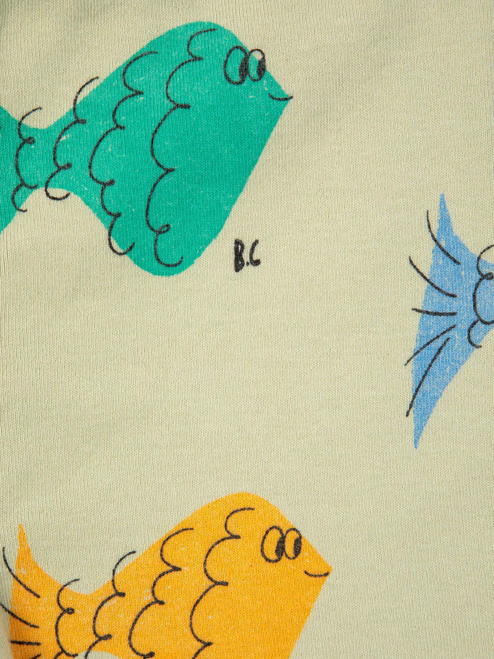 Multicolor fish all over leggings