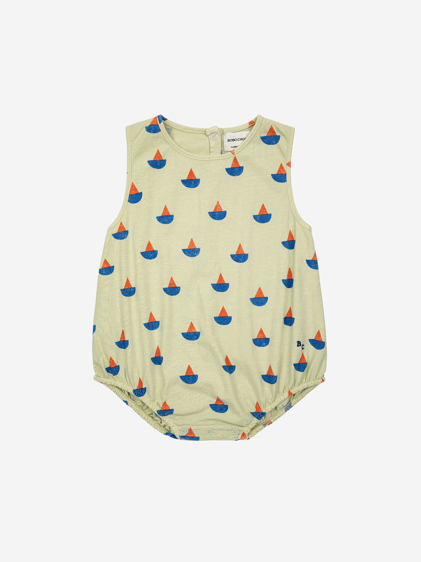 Sailing boat all over overall pijama