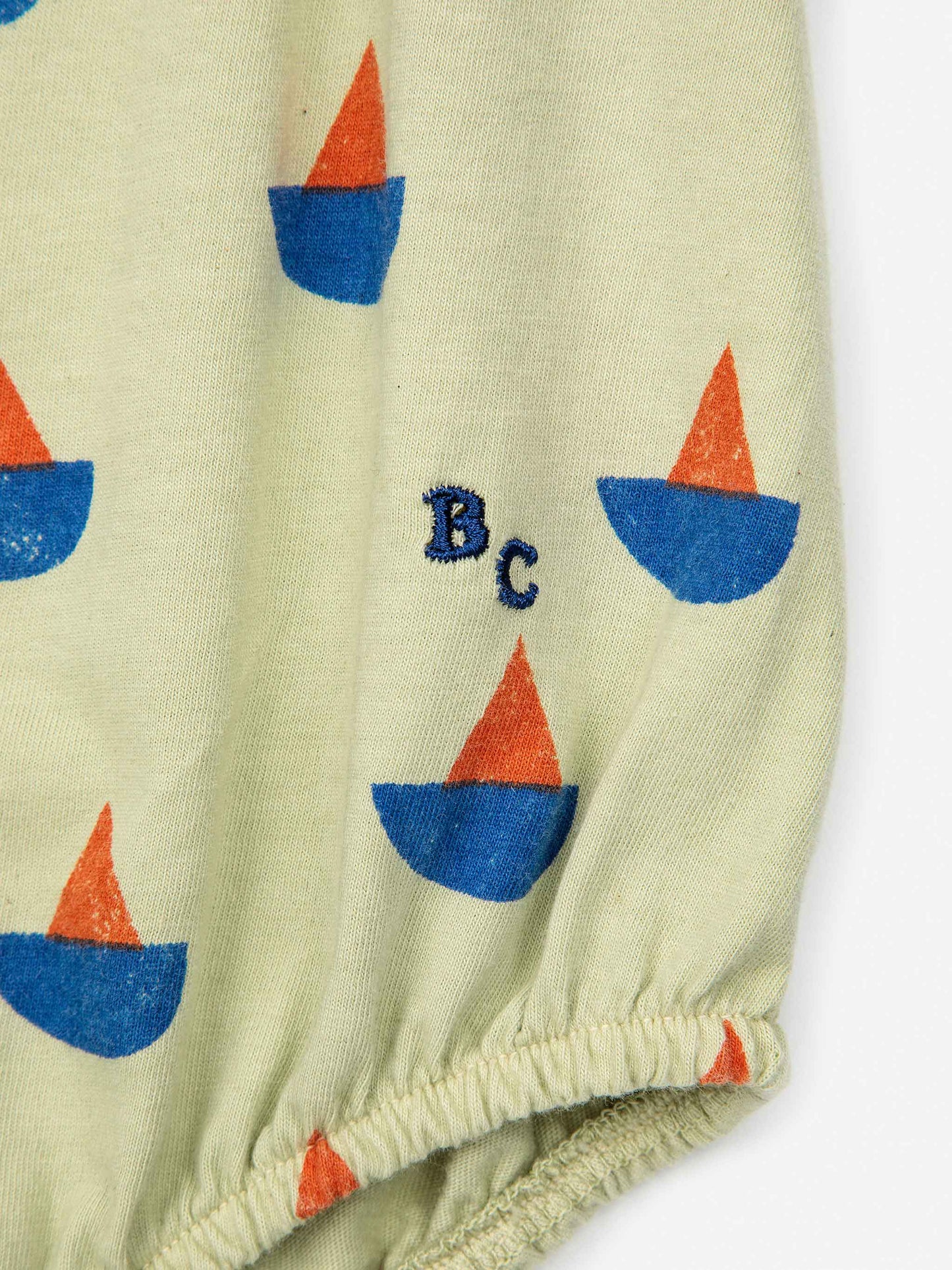 Sailing boat all over overall pijama