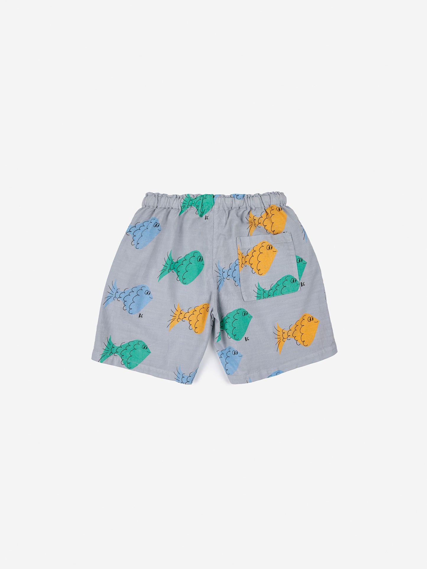 Multicolor fish all over bermudas