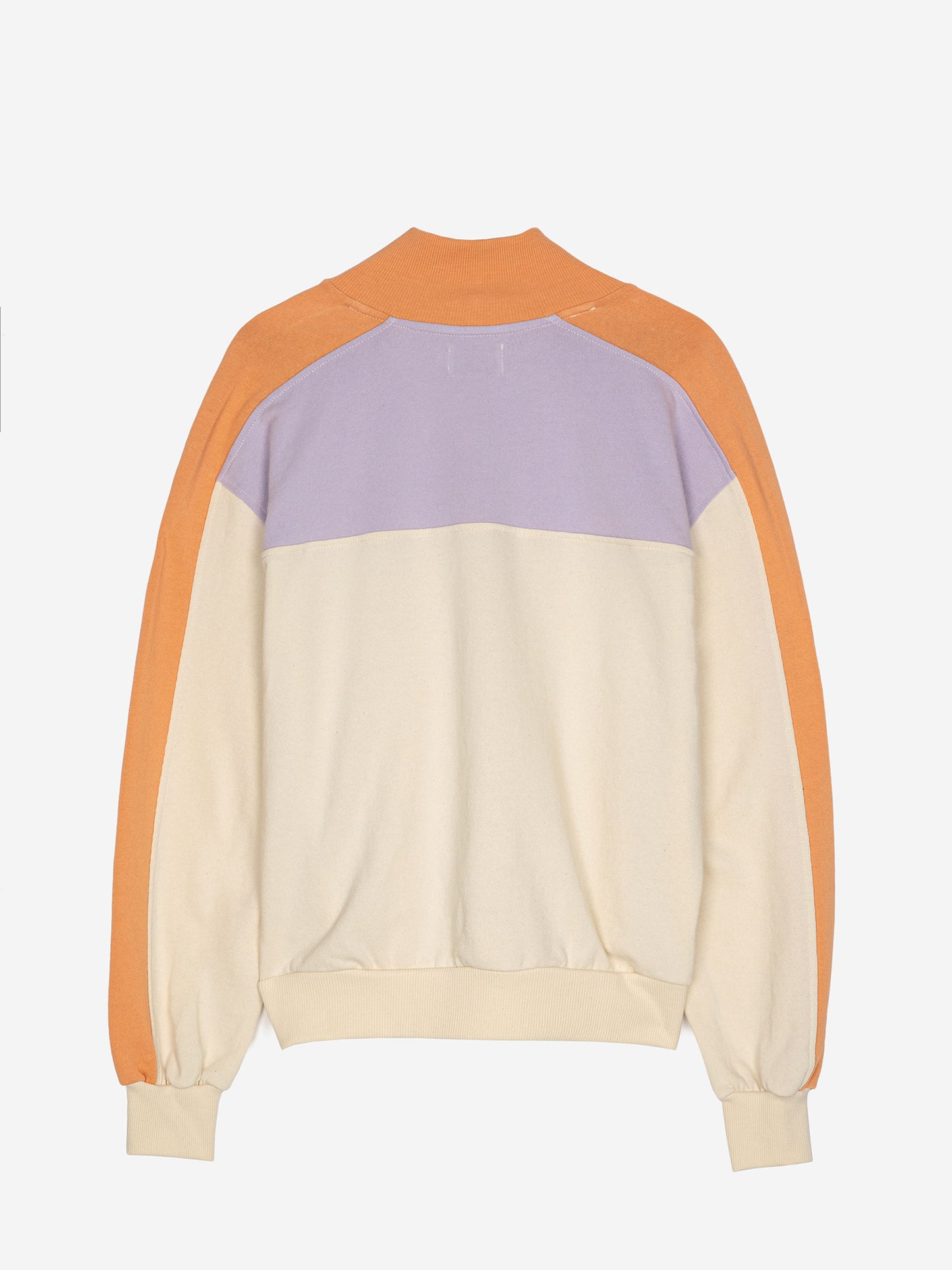 Color Block zip sweatshirt