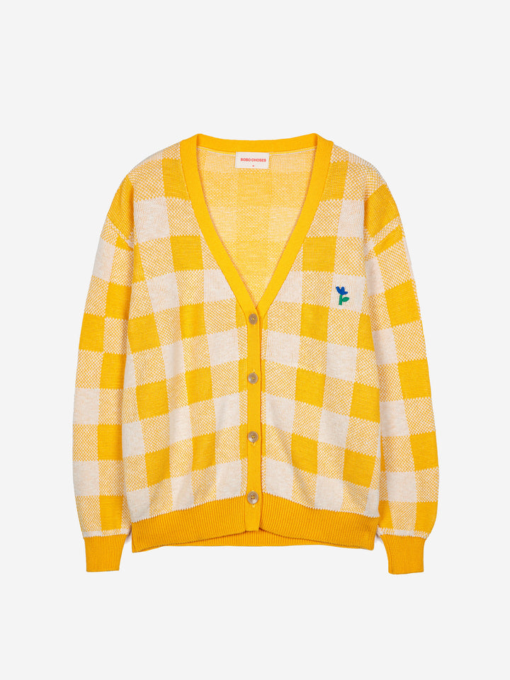 Vichy cardigan