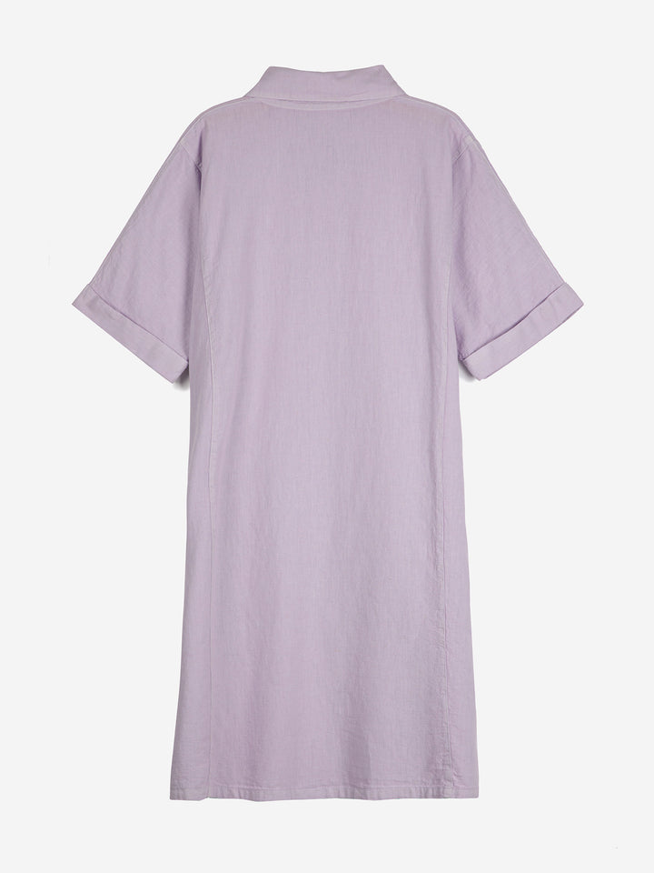 Vestit curt acampanat