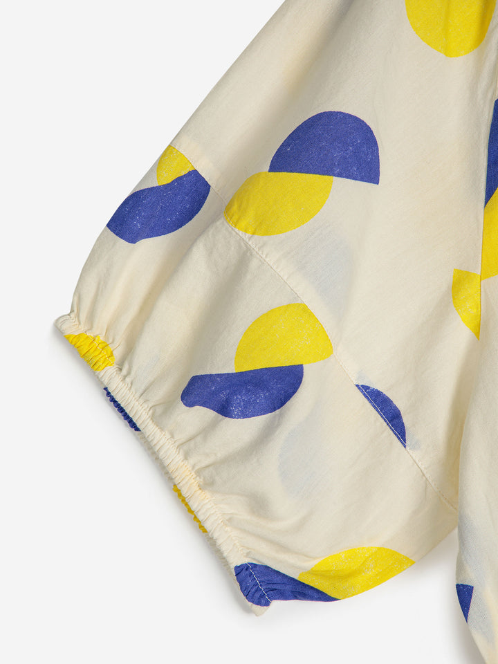 Nautical Puff Sleeve dress