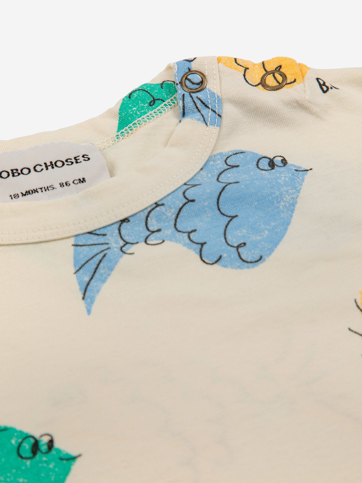 Multicolor Fish all over T-shirt