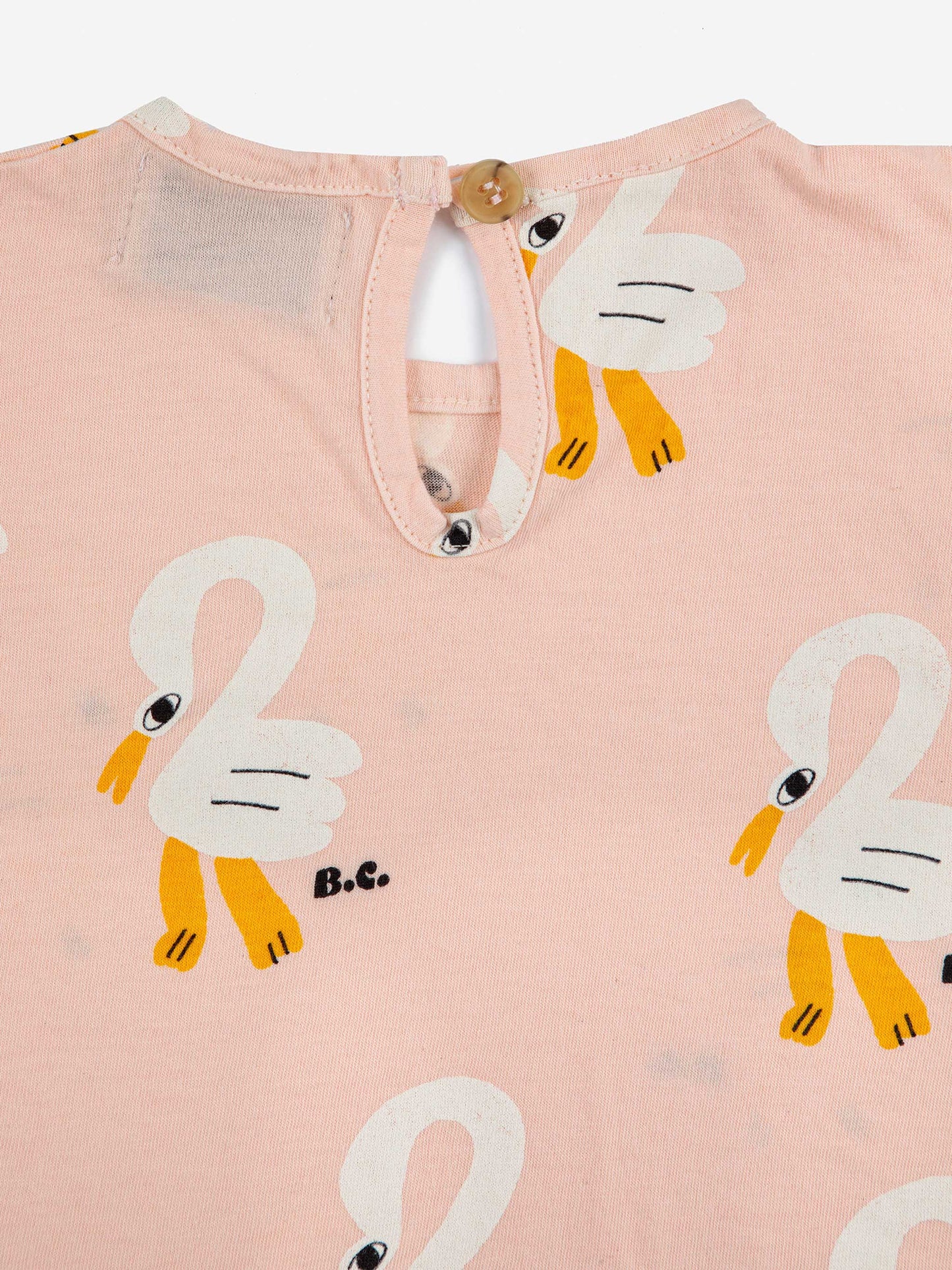 Pelican all over ruffle T-shirt