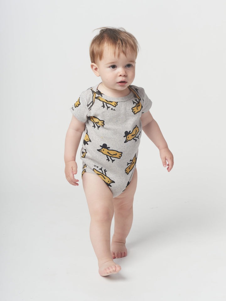 Mr Birdie all over short sleeve body