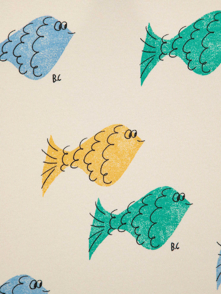 Multicolor Fish all over sleeveless body