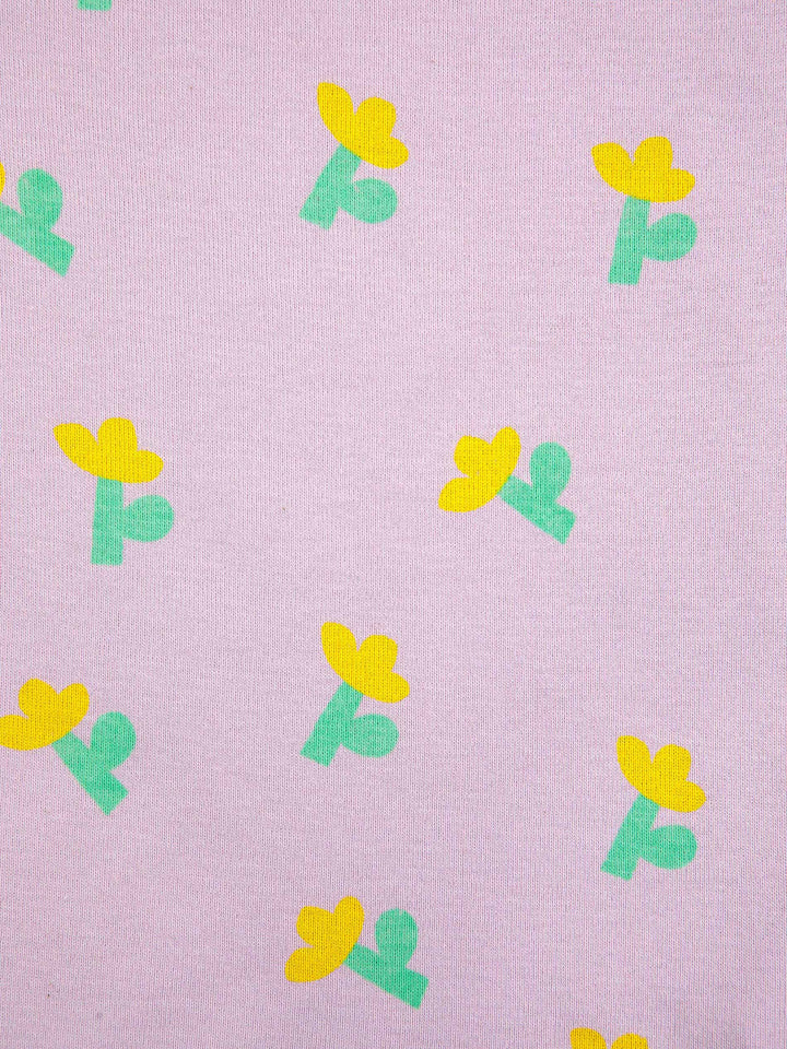 Sea Flower all over short sleeve bodies set