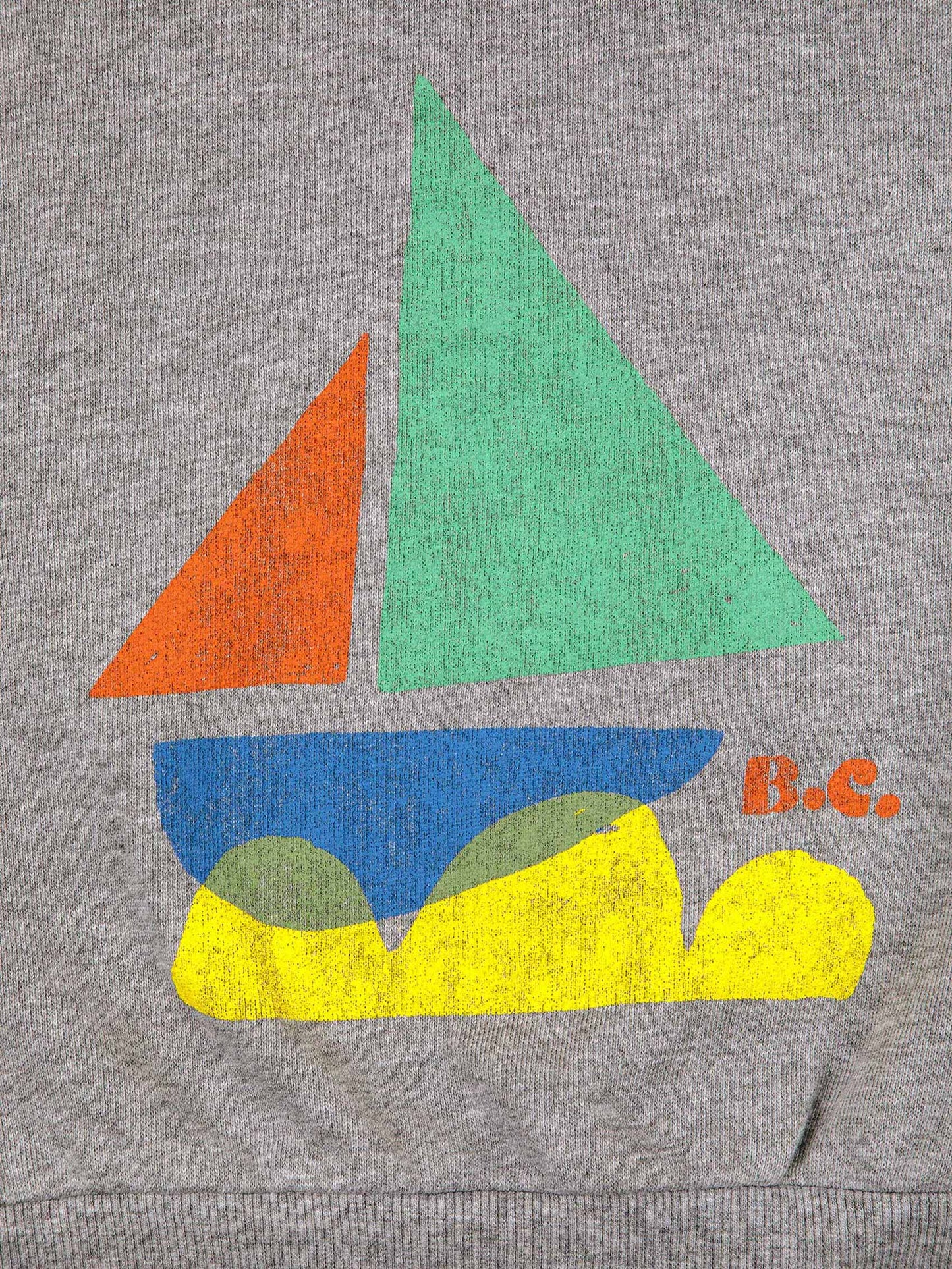 Multicolor Sail Boat sweatshirt