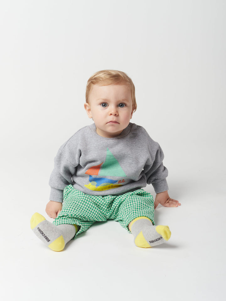 Multicolor Sail Boat sweatshirt