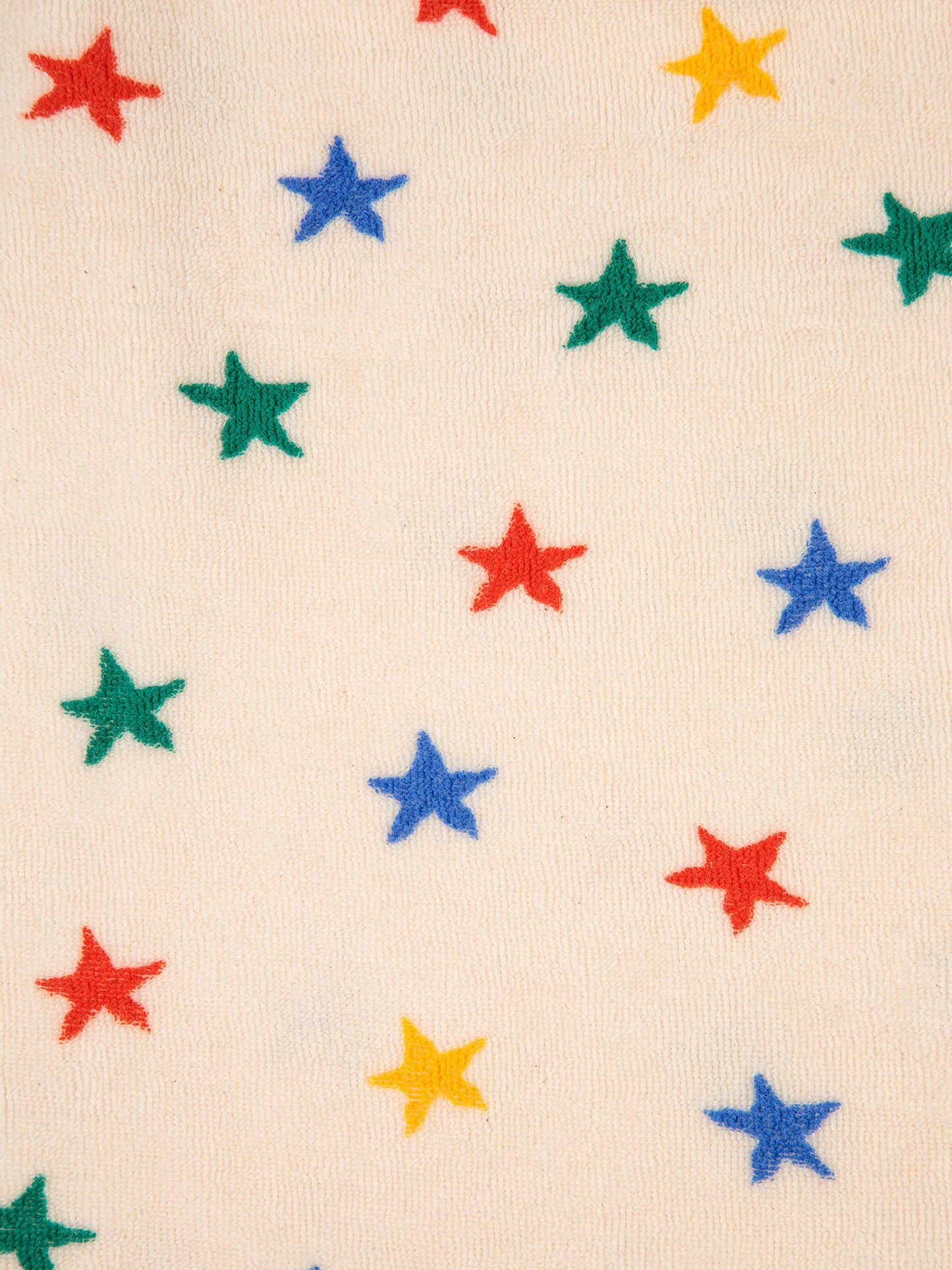 Multicolor Stars all over terry sweatshirt