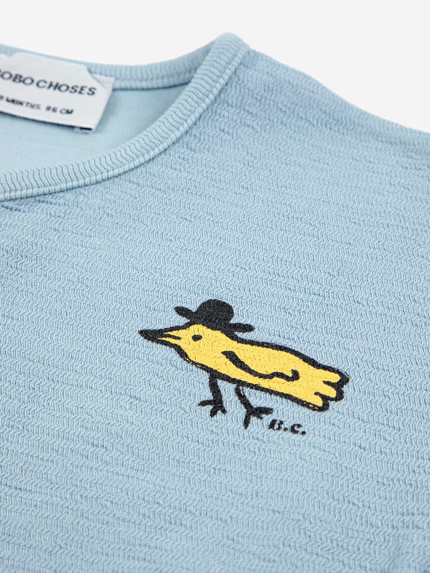 Mr Birdie buttoned sweatshirt