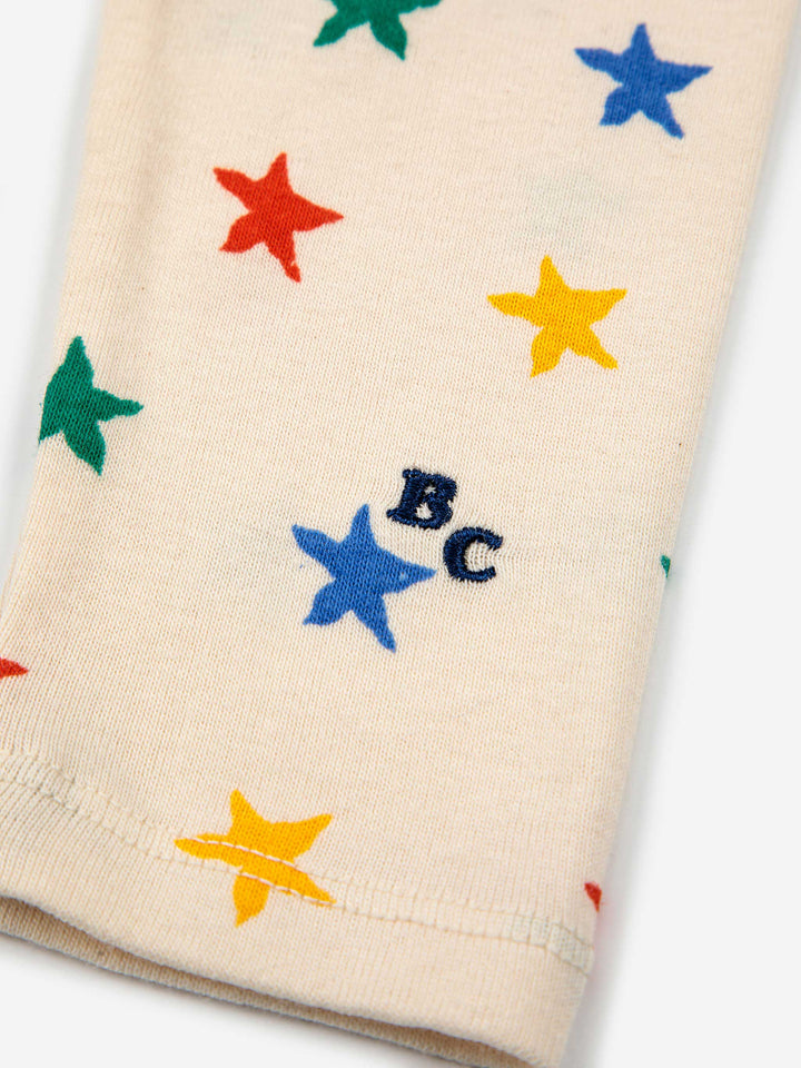 Multicolor Stars all over leggings