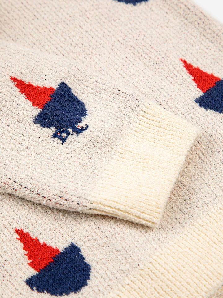 Sail Boat all over cardigan