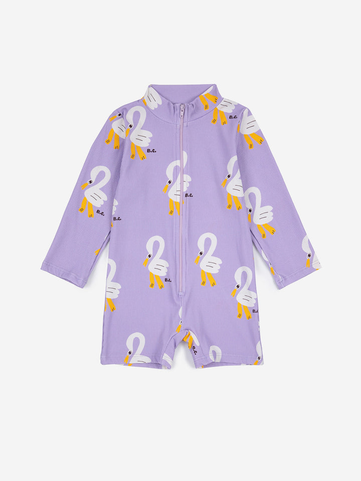 Pelican all over swim playsuit